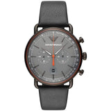 Emporio Armani Men's Aviator Black Watch  AR11168 - The Watches Men & CO