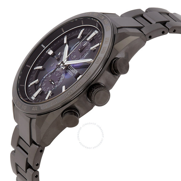 Citizen Attesa Perpetual Alarm World Time Chronograph Men's Watch AT8286-65E - The Watches Men & Co #2