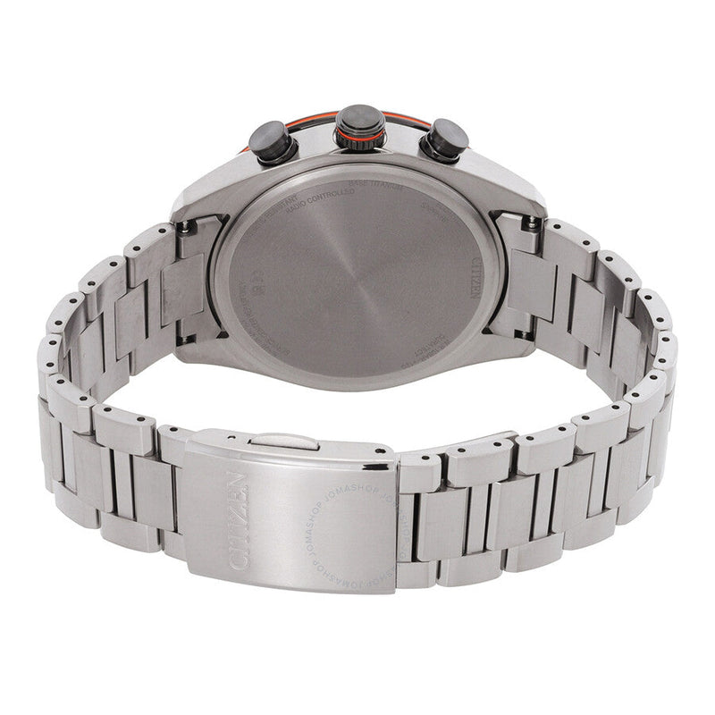 Citizen Attesa Perpetual Chronograph Eco-Drive Black Dial Men's Watch AT8189-61E - The Watches Men & Co #3