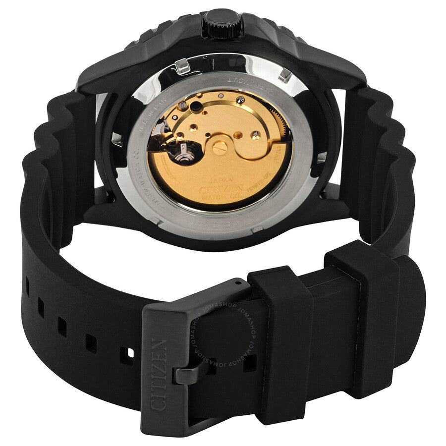Citizen Automatic Black Dial Men's Watch NJ0125-11E - The Watches Men & Co #3