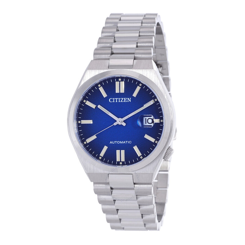 Tsuyosa Automatic Blue Dial Men's Watch NJ0151-88L - The Watches Men & Co