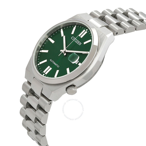 Tsuyosa Automatic Green Dial Watch NJ0150-81X - The Watches Men & Co #2