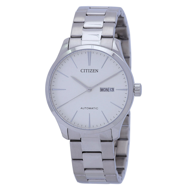 Citizen Automatic White Dial Men's Silver-toned Watch NH8350-83A - The Watches Men & Co
