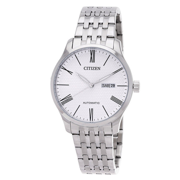 Citizen Automatic White Dial Watch NH8350-59A - The Watches Men & Co