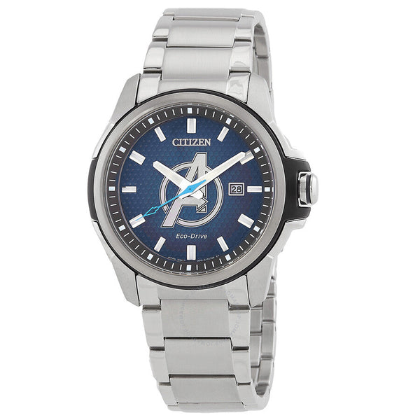 Citizen Avengers Eco-Drive Blue Dial Men's Watch AW1651-52W - The Watches Men & Co