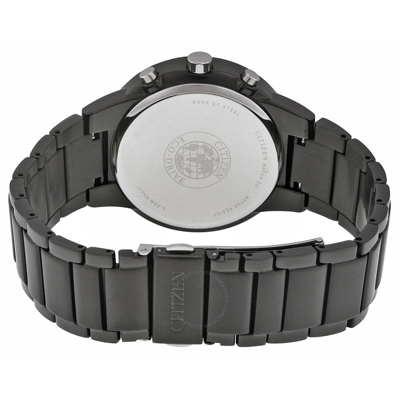 Citizen Axiom Eco-Drive Chronograph Black Dial Watch AT2245-57E - The Watches Men & Co #3