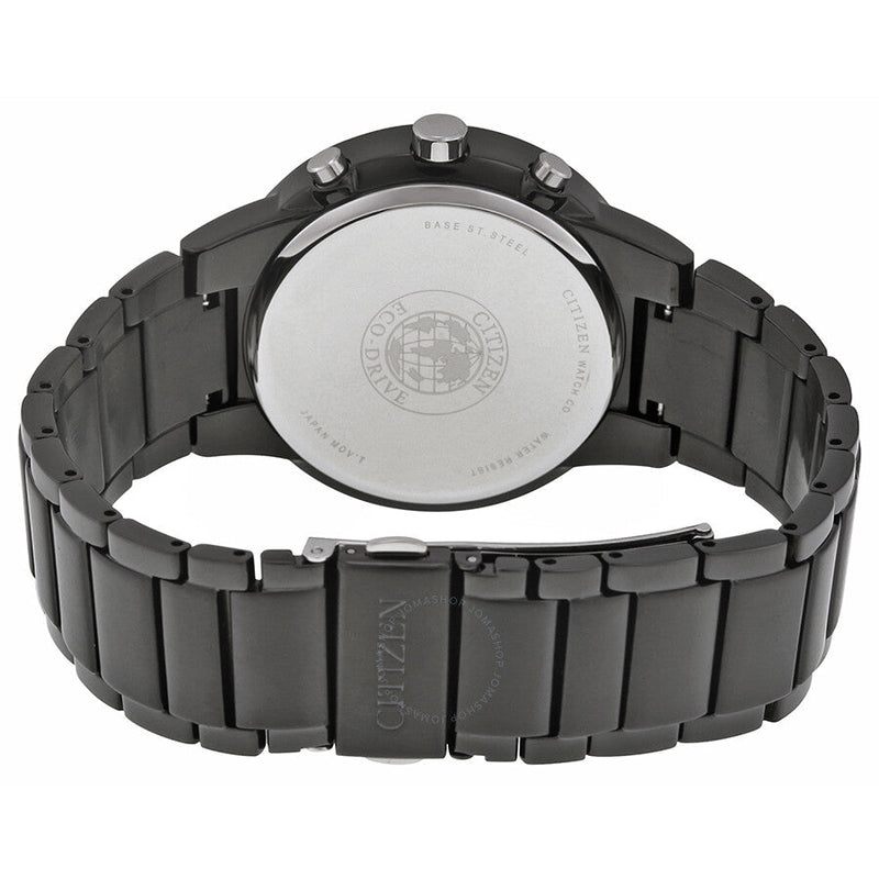 Citizen Axiom Eco-Drive Chronograph Black Dial Watch AT2245-57E - The Watches Men & Co #3