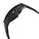 Citizen Black Dial Black Leather Men's Watch AR1135-10E - The Watches Men & Co #2