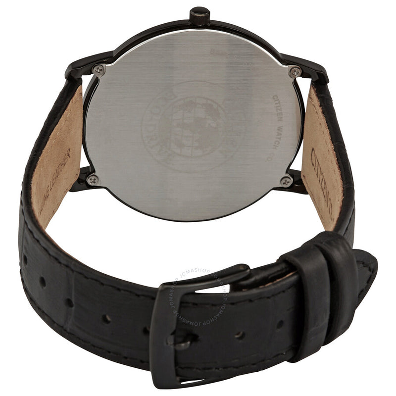 Citizen Black Dial Black Leather Men's Watch AR1135-10E - The Watches Men & Co #3