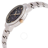 Citizen Black Dial Stainless Steel Band Ladies Watch EW2317-76E - The Watches Men & Co #2