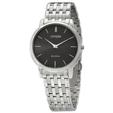 Citizen Black Dial Stainless Steel Men's Watch AR1130-81H - The Watches Men & Co