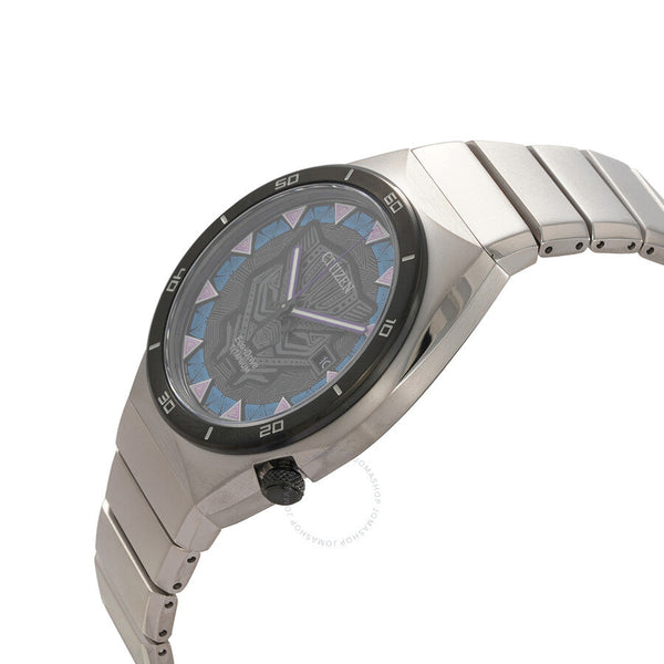 Citizen Black Panther Eco-Drive Black Dial Men's Watch AW1668-50W - The Watches Men & Co #2