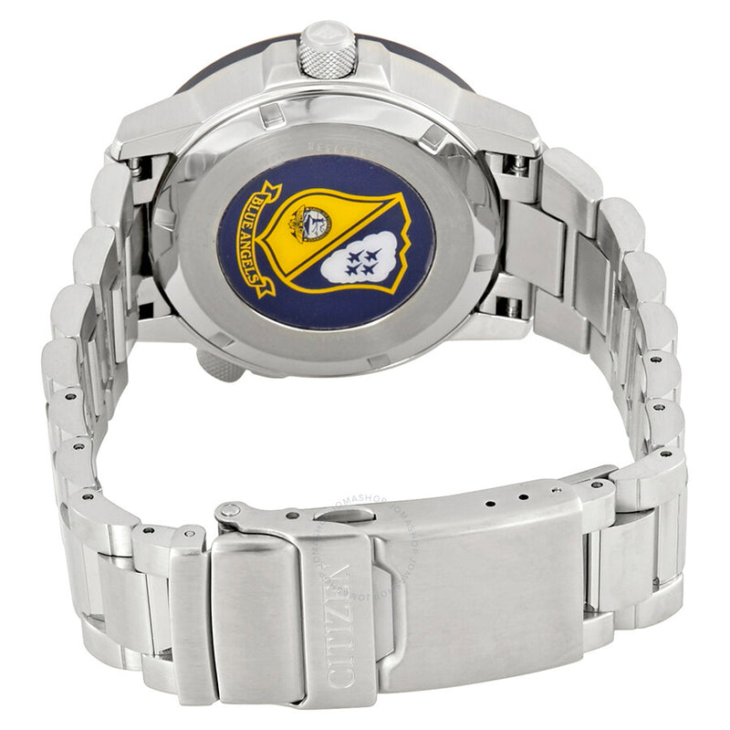 Citizen Blue Angels Promaster Nighthawk Eco-Drive Blue Dial Men's Watch BJ7006-56L - The Watches Men & Co #3