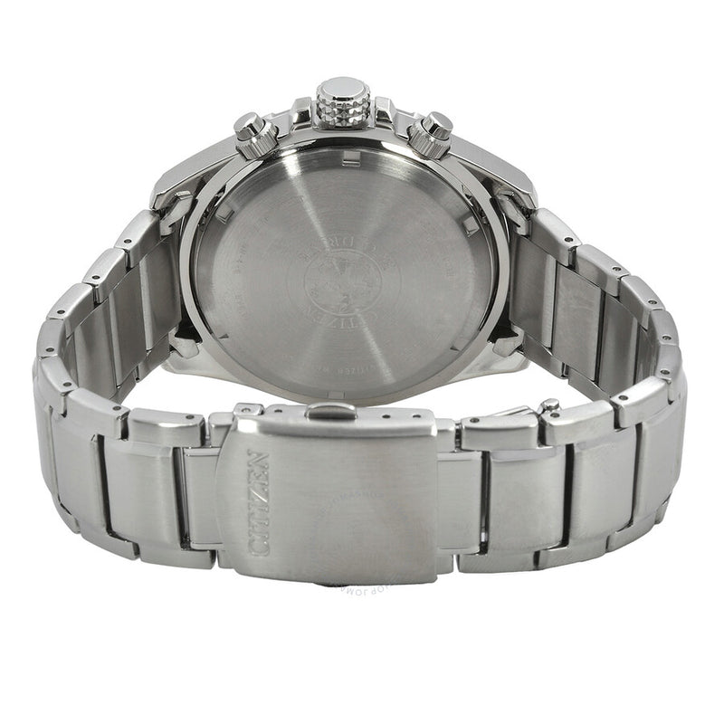 Citizen Brycen Chronograph Eco-Drive Black Dial Men's Watch AT2438-53E - The Watches Men & Co #3