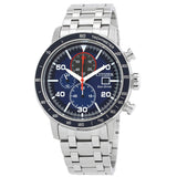 Citizen Brycen Chronograph Eco-Drive Blue Dial Men's Watch CA0850-59L - The Watches Men & Co
