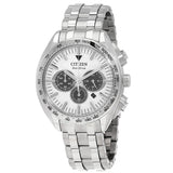 Citizen Carson Chronograph Silver Dial Men's Watch CA4540-54A - The Watches Men & Co