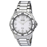 Citizen Ceramic Eco-Drive Diamond White Dial Ladies Watch EM0030-59A - The Watches Men & Co