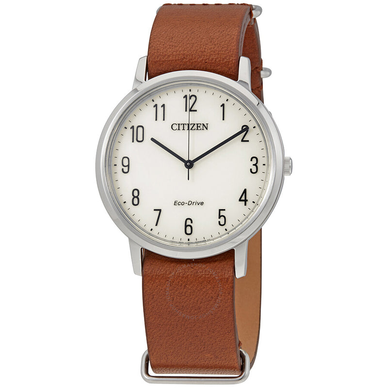 Citizen Chandler Parchment White Dial Men's Watch BJ6500-21A - The Watches Men & Co