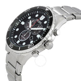 Citizen Chrono Sporty-Aqua Chronograph Black Dial Men's Watch AT2568-82E - The Watches Men & Co #2