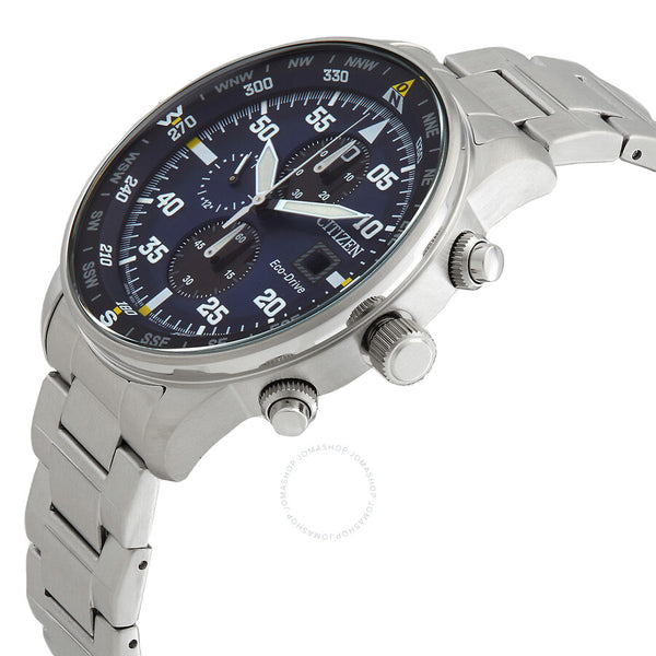 Citizen Chronograph Blue Dial Men's Watch CA0690-88L - The Watches Men & Co #2