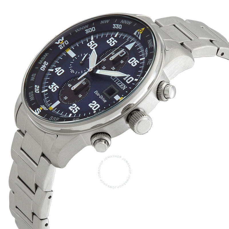 Citizen Chronograph Blue Dial Men's Watch CA0690-88L - The Watches Men & Co #2