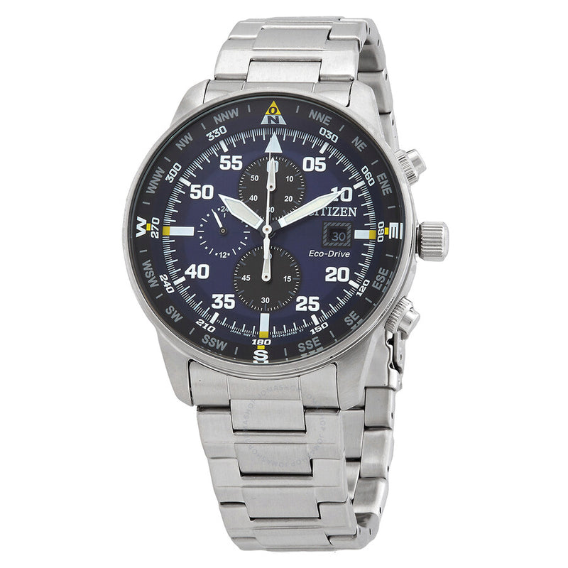 Citizen Chronograph Blue Dial Men's Watch CA0690-88L - The Watches Men & Co