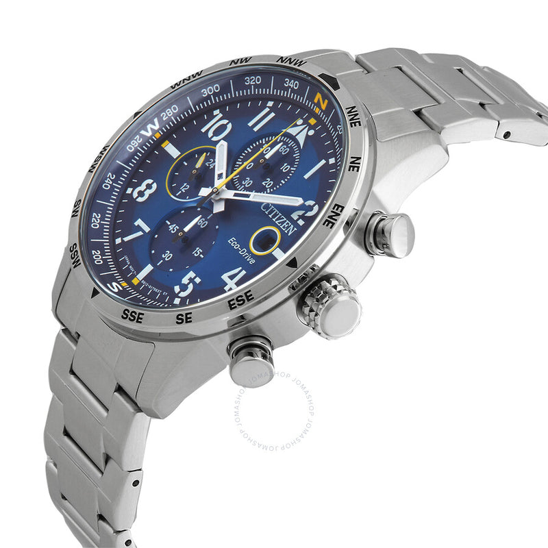 Citizen Chronograph Blue Dial Men's Watch CA0790-83L - The Watches Men & Co #2