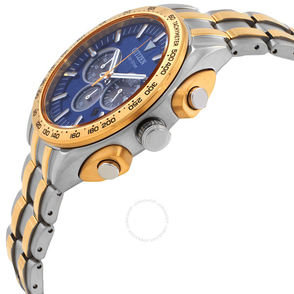 Citizen Chronograph Blue Dial Watch CA4544-53L - The Watches Men & Co #2