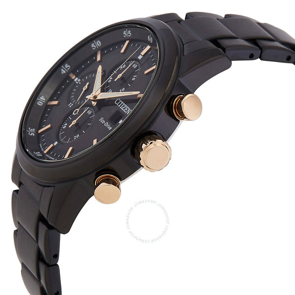 Citizen Chronograph Eco-Drive Black Dial Men's Watch CA0746-85E - The Watches Men & Co #2