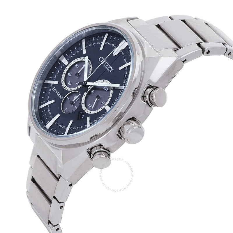 Citizen Chronograph Eco-Drive Blue Dial Men's Watch CA4288-86L - The Watches Men & Co #2