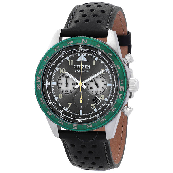 Citizen Chronograph Eco-Drive Black Dial Men's Watch CA4558-16E - The Watches Men & Co