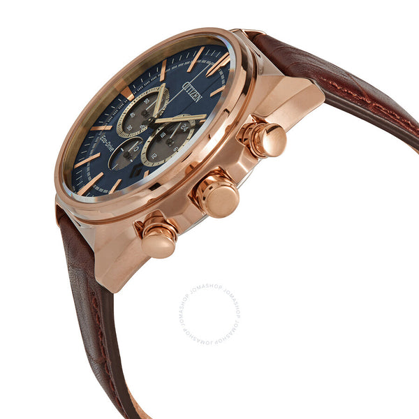 Citizen Chronograph Eco-Drive Blue Dial Men's Watch CA4283-04L - The Watches Men & Co #2