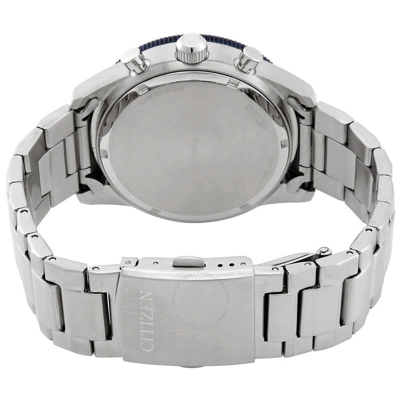 Citizen Chronograph Eco-Drive Blue Dial Men's Watch CA4554-84L - The Watches Men & Co #3