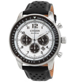 Citizen Chronograph Eco-Drive White Dial Men's Watch CA4500-32A - The Watches Men & Co