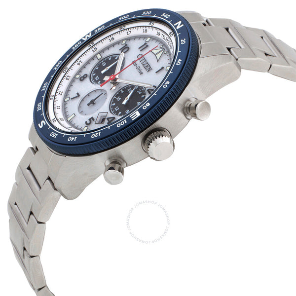 Citizen Chronograph Eco-Drive White Dial Men's Watch CA4554-84H - The Watches Men & Co #2