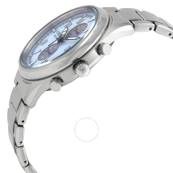 Citizen Chronograph Eco-Drive White Dial Men's Watch CA7028-81A - The Watches Men & Co #2