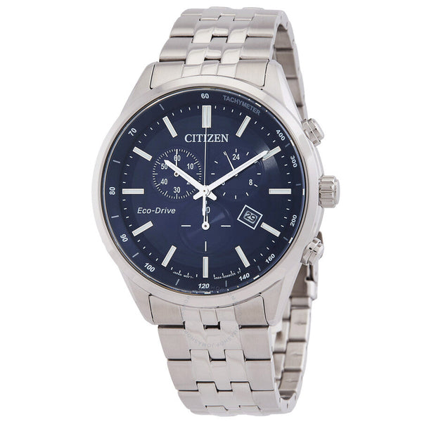 Citizen Chronograph GMT Blue Dial Men's Watch AT2570-56L - The Watches Men & Co