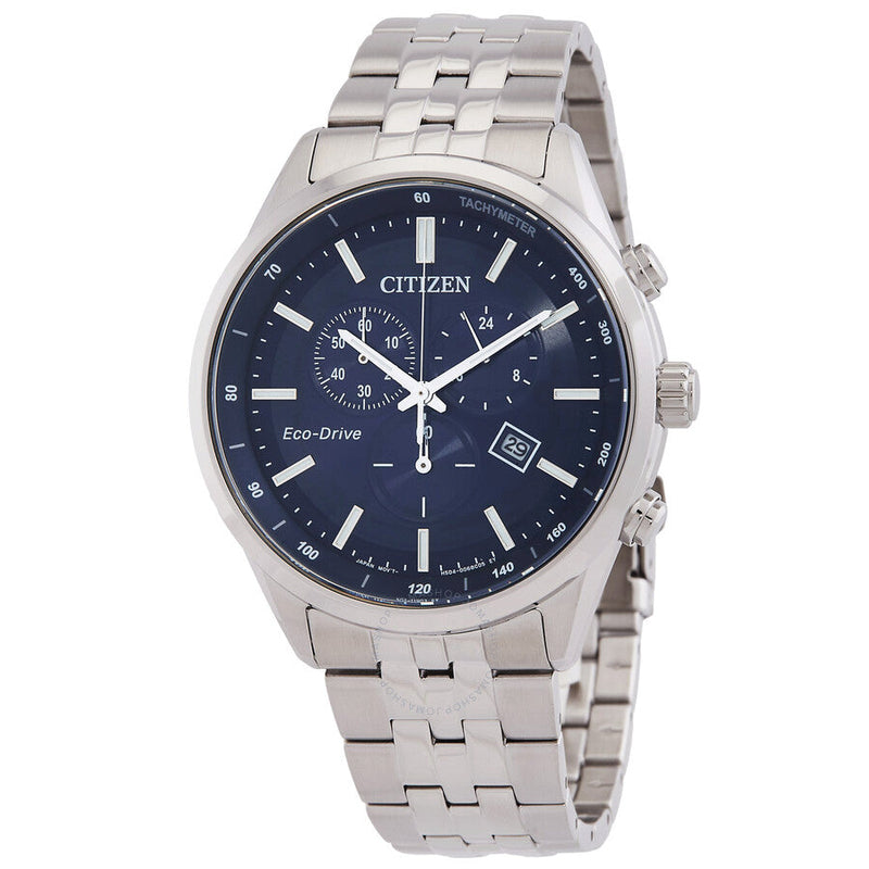 Citizen Chronograph GMT Blue Dial Men's Watch AT2570-56L - The Watches Men & Co