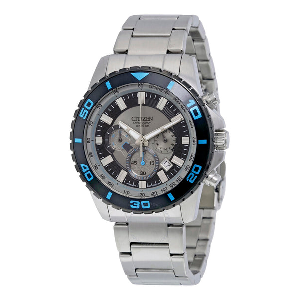 Citizen Chronograph Grey Dial Men's Watch AN8030-58F - The Watches Men & Co