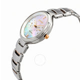 Citizen Chronograph Mother of Pearl Crystal Dial Ladies Watch FD1106-81D - The Watches Men & Co #2