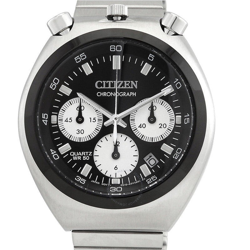 Citizen Chronograph Quartz Black Dial Men's Watch AN3660-81E - The Watches Men & Co #4