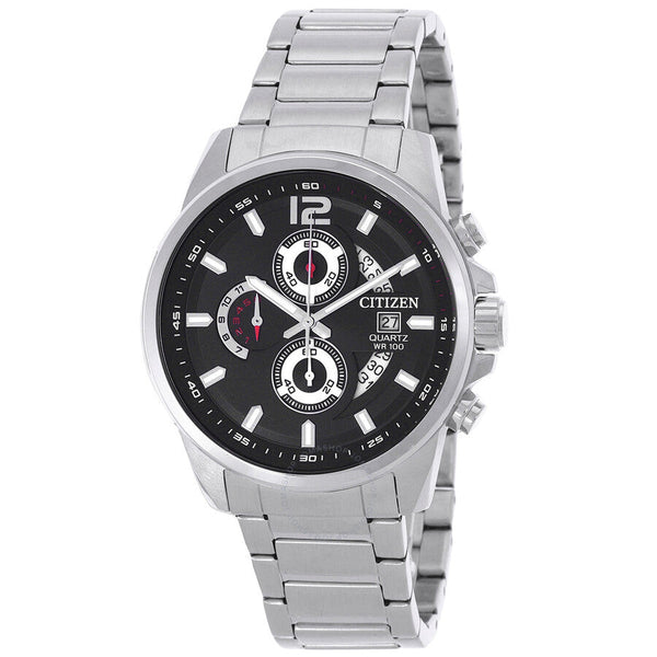 Citizen Chronograph Quartz Black Dial Men's Watch AN3690-56E - The Watches Men & Co