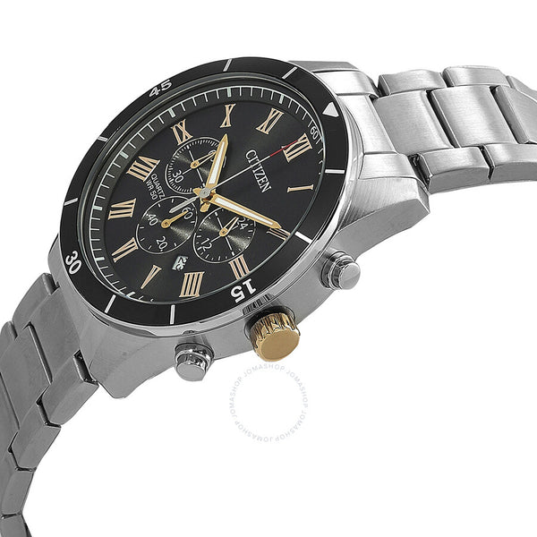 Citizen Chronograph Quartz Black Dial Men's Watch AN8168-51H - The Watches Men & Co #2