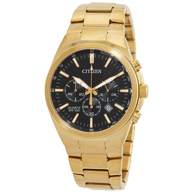 Citizen Chronograph Quartz Black Dial Men's Watch AN8173-51E - The Watches Men & Co