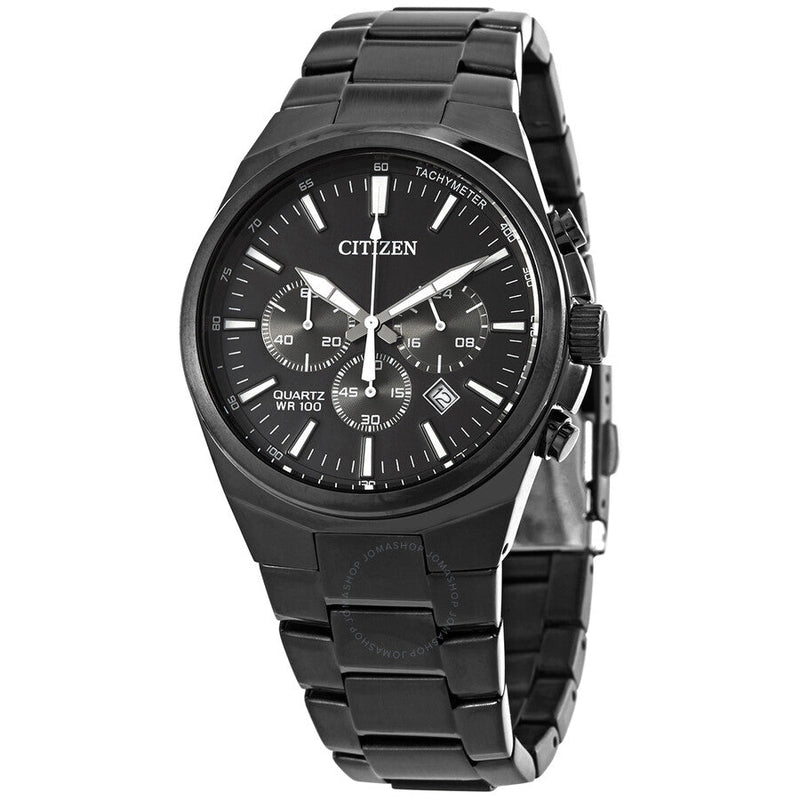 Citizen Chronograph Quartz Black Dial Men's Watch AN8175-55E - The Watches Men & Co