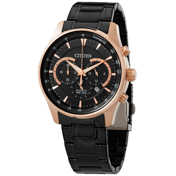 Citizen Chronograph Quartz Black Dial Men's Watch AN8196-55E - The Watches Men & Co