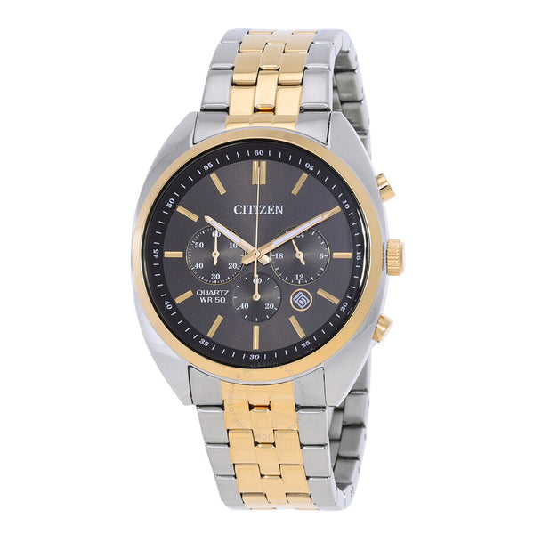 Citizen Chronograph Quartz Black Dial Men's Watch AN8214-55E - The Watches Men & Co