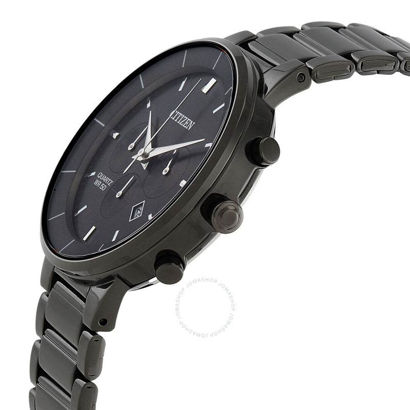 Citizen Chronograph Quartz Black Dial Men's Watch AN8227-53H - The Watches Men & Co #2