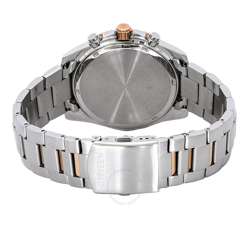 Citizen Chronograph Quartz Blue Dial Two-Tone Men's Watch AN8206-53L - The Watches Men & Co #3