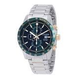 Citizen Chronograph Quartz Green Dial Men's Watch AN3689-55X - The Watches Men & Co